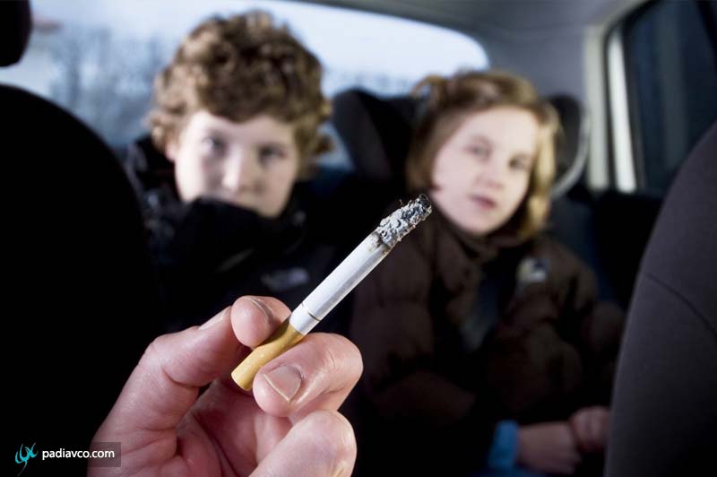 مضرات قرار گرفتن کودک در برابر دود سیگار